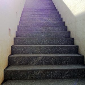 escaleras con vista
